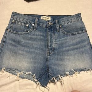 Madewell relaxed denim shorts